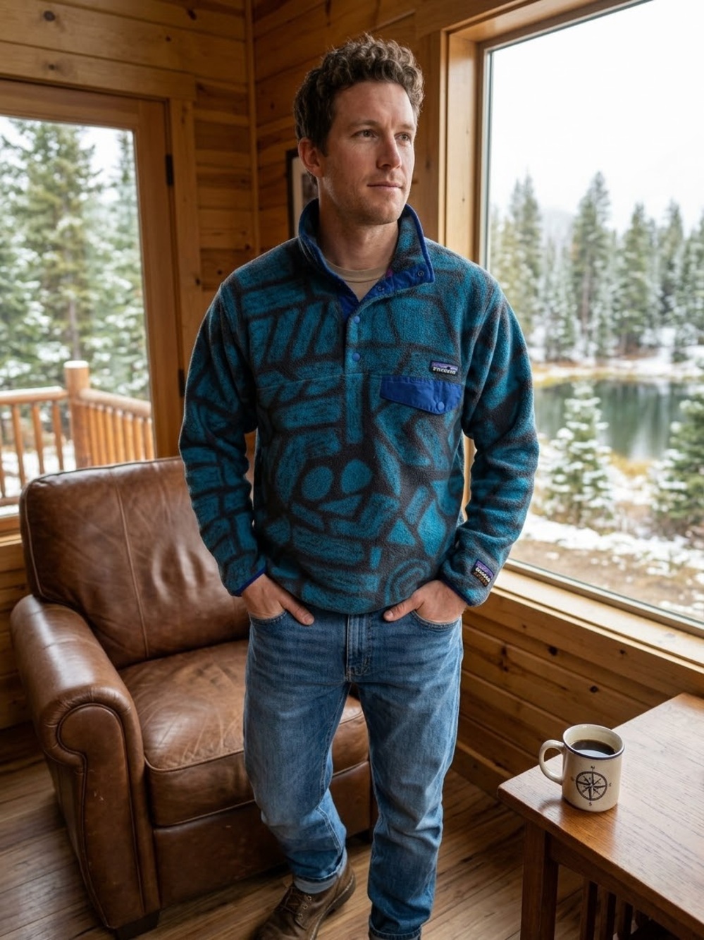 Vintage Patagonia Synchilla Snap-T Fleece Pullover 🏔️💙